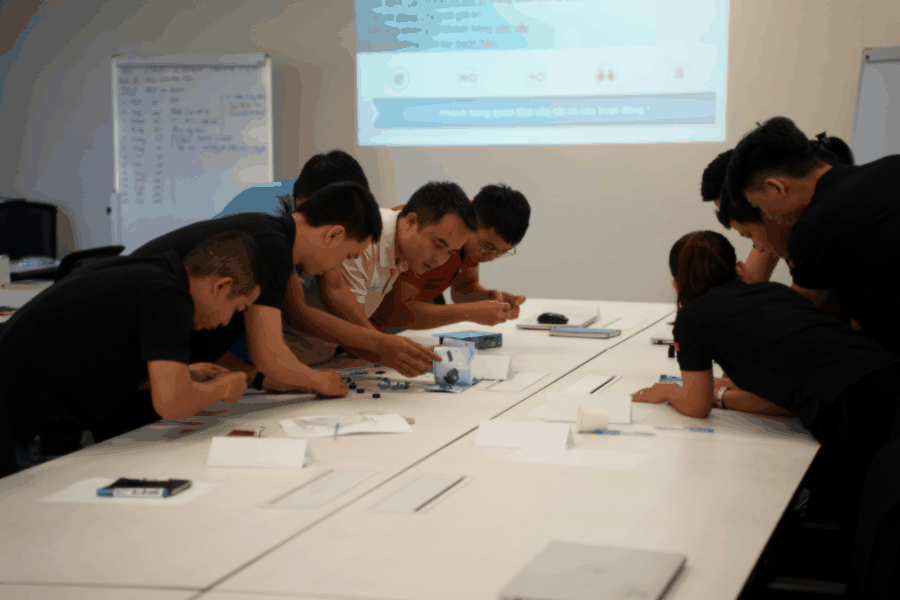 service demonstration, expert consultation, training program, team-based learning